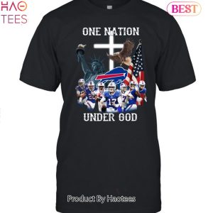 Buffalo Bills One Nation Under God Buffalo Bills Unisex T-Shirt