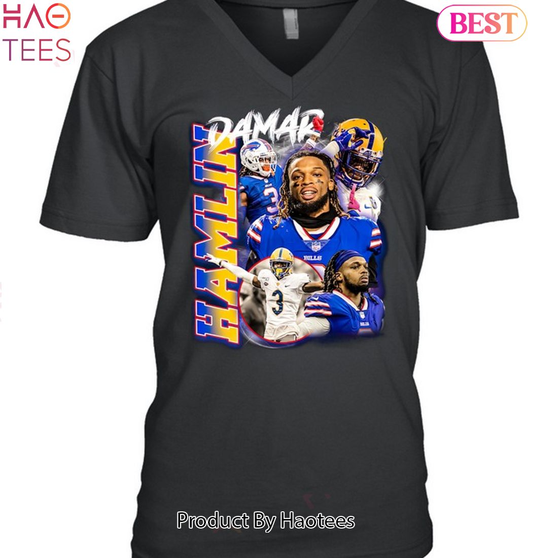 Damar Hamlin T-Shirt Buffalo Bills