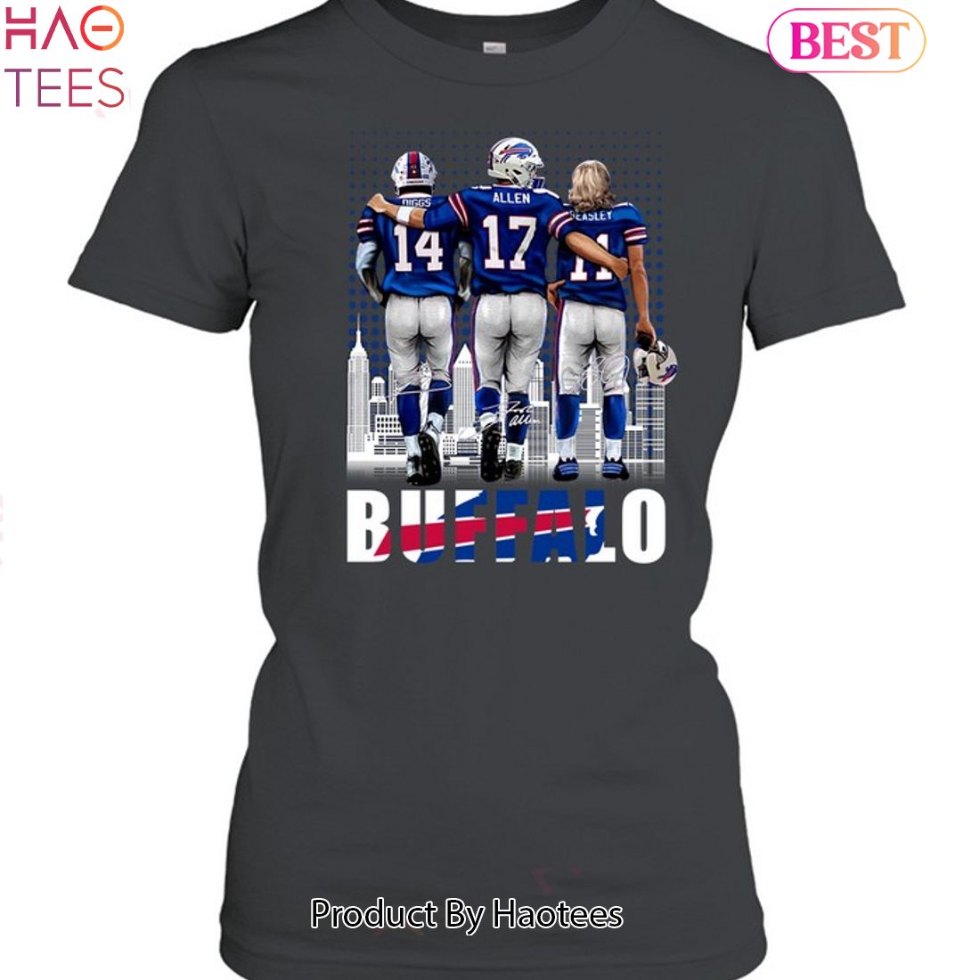 Josh Allen Shirt, Buffalo Football Men's Cotton T-Shirt