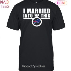 NEW I Am Married In To This Buffalo Bills Unisex T-Shirt