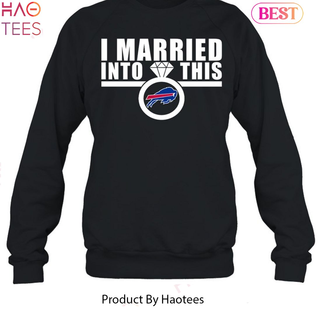 NEW I Am Married In To This Buffalo Bills Unisex T-Shirt NEW I Am Married In To This Buffalo Bills Unisex T-Shirt
