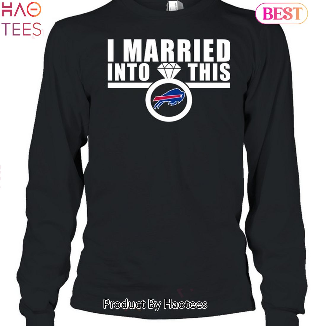 NEW I Am Married In To This Buffalo Bills Unisex T-Shirt NEW I Am Married In To This Buffalo Bills Unisex T-Shirt