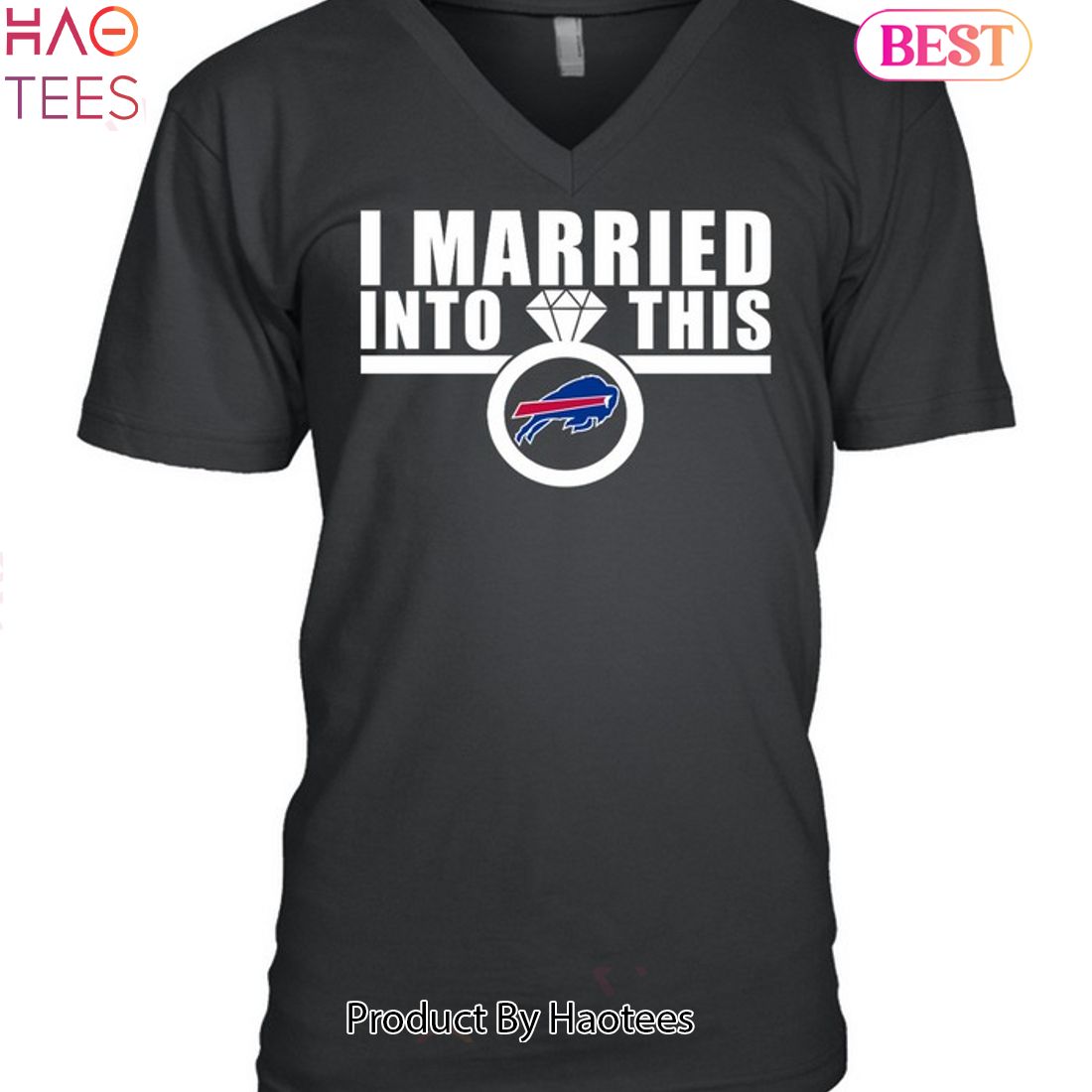 NEW I Am Married In To This Buffalo Bills Unisex T-Shirt NEW I Am Married In To This Buffalo Bills Unisex T-Shirt