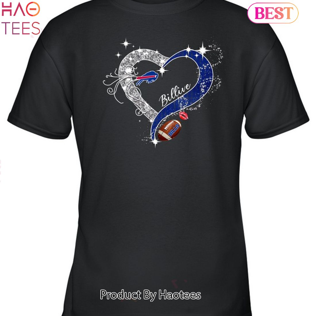 NEW My Heart Buffalo Bills Unisex T-Shirt NEW My Heart Buffalo Bills Unisex T-Shirt