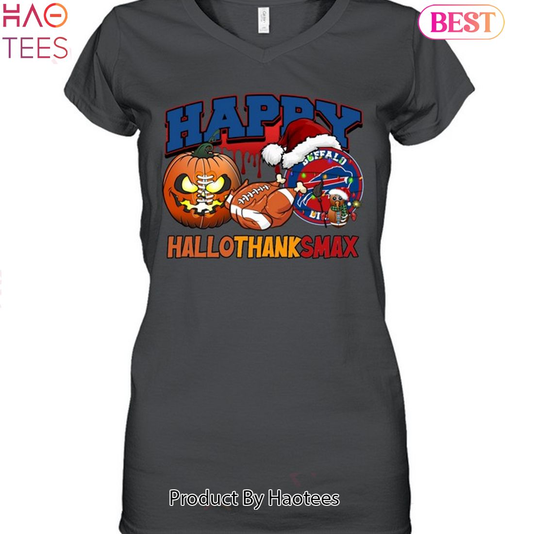 Buffalo Bills Halloween Polo Shirt - T-shirts Low Price