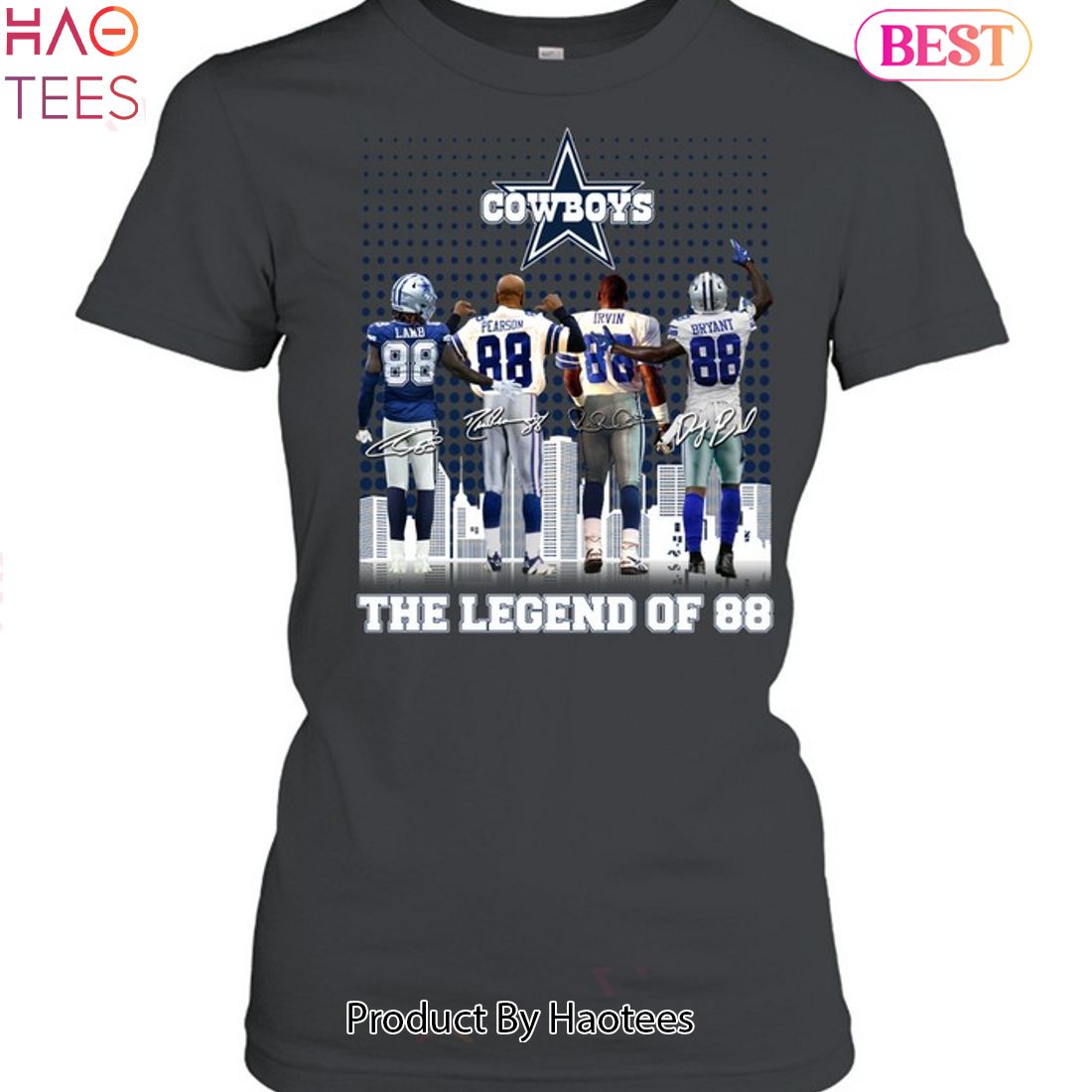 NEW The Dallas Cowboys The Legend Of 88 Unisex T-Shirt NEW The Dallas Cowboys The Legend Of 88 Unisex T-Shirt