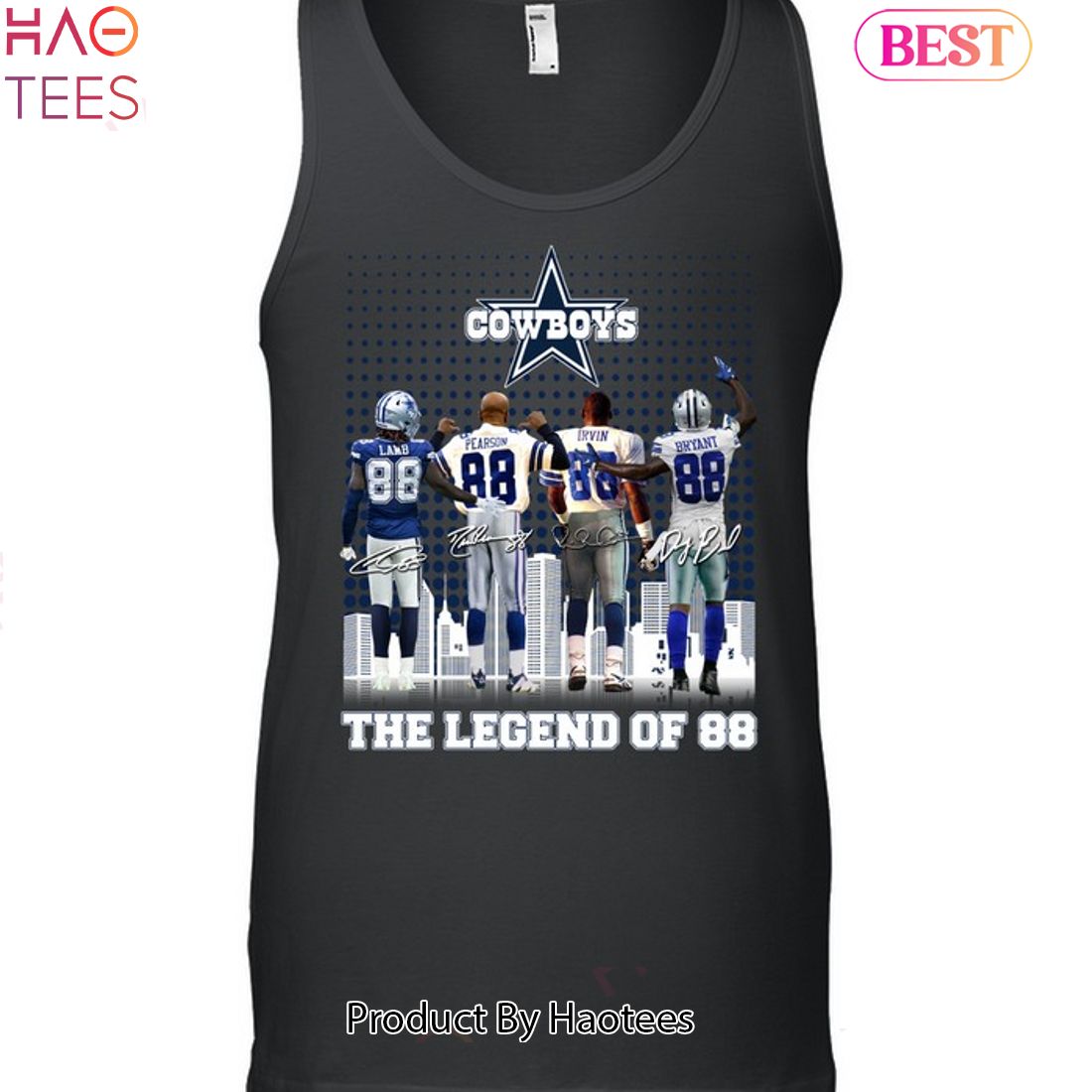 NEW The Dallas Cowboys The Legend Of 88 Unisex T-Shirt NEW The Dallas Cowboys The Legend Of 88 Unisex T-Shirt