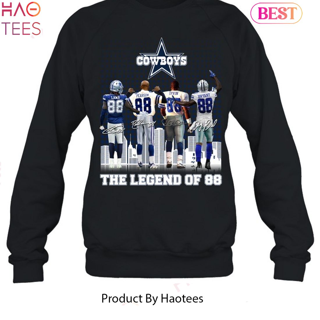 NEW The Dallas Cowboys The Legend Of 88 Unisex T-Shirt NEW The Dallas Cowboys The Legend Of 88 Unisex T-Shirt