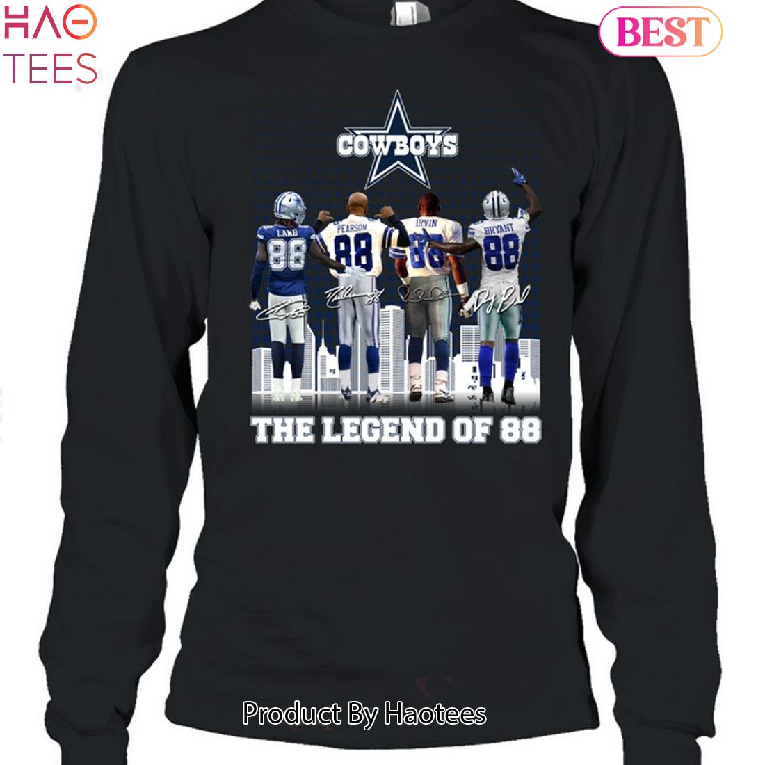 NEW The Dallas Cowboys The Legend Of 88 Unisex T-Shirt NEW The Dallas Cowboys The Legend Of 88 Unisex T-Shirt