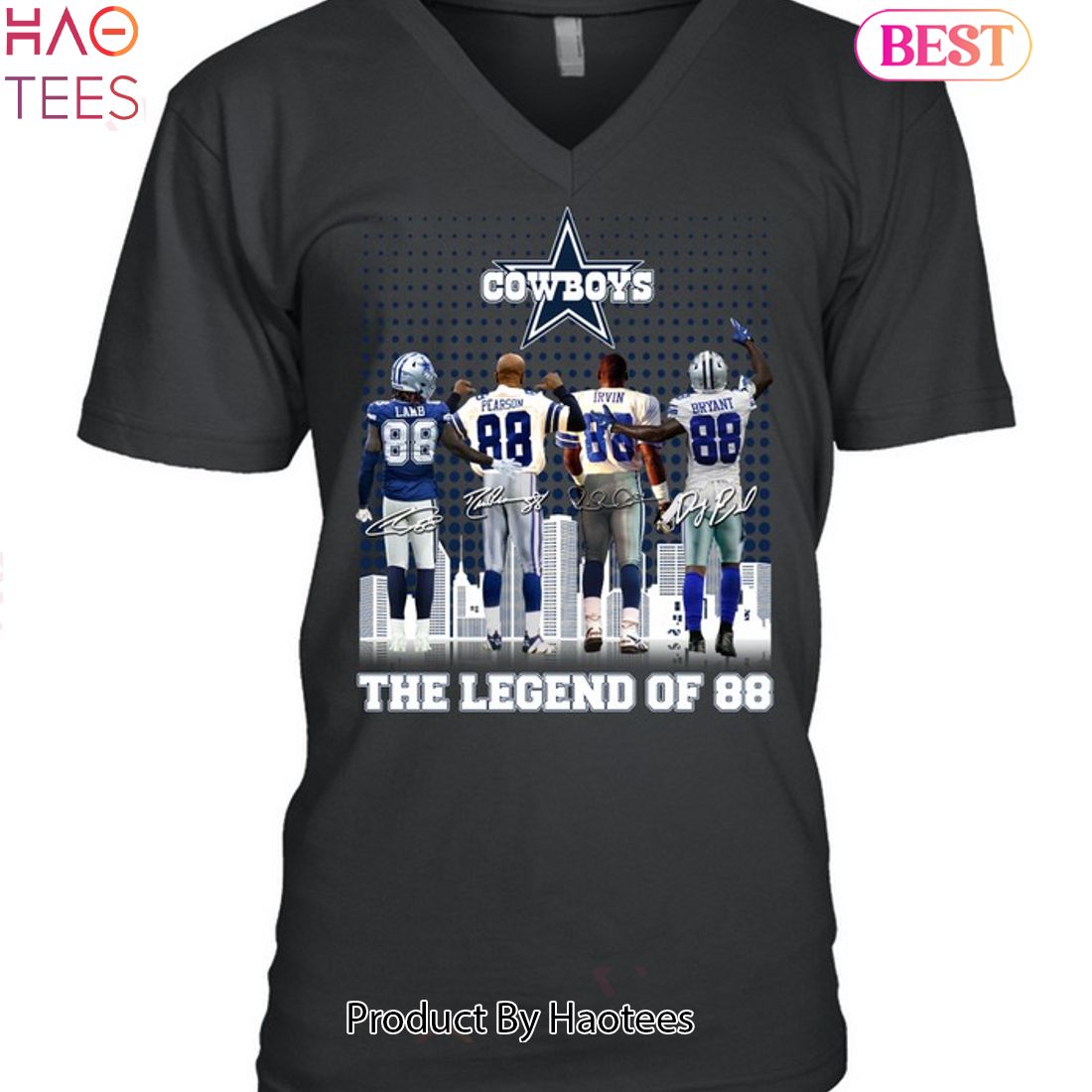 NEW The Dallas Cowboys The Legend Of 88 Unisex T-Shirt NEW The Dallas Cowboys The Legend Of 88 Unisex T-Shirt