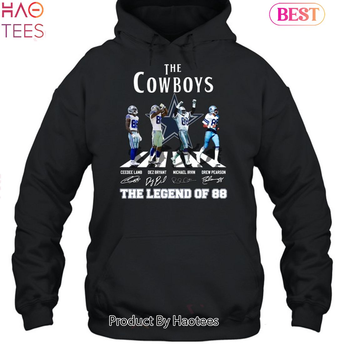 Dallas Cowboys Hoodie America's Team Legends - Dallas Cowboys Home