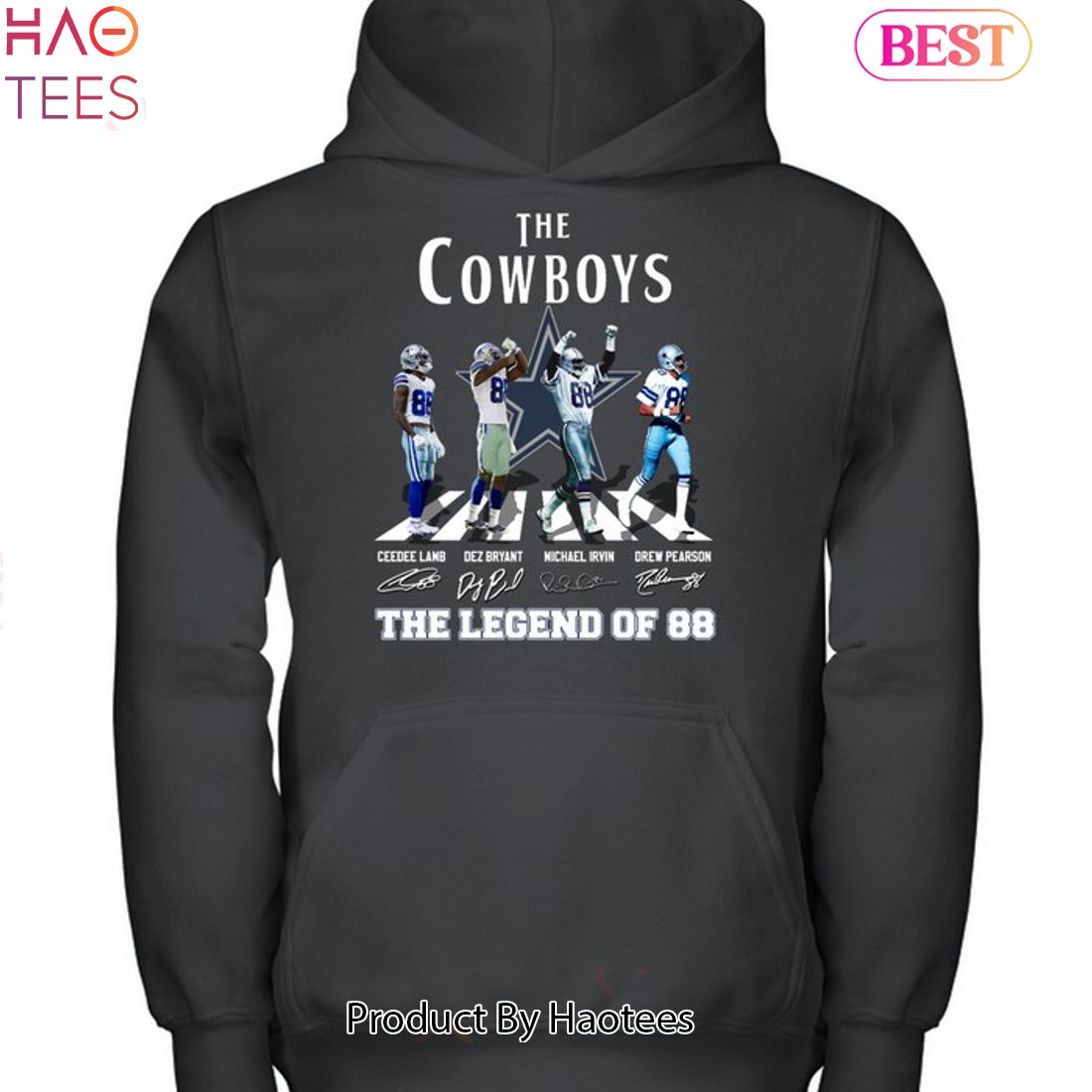 Dallas Cowboys Hoodie America's Team Legends - Dallas Cowboys Home