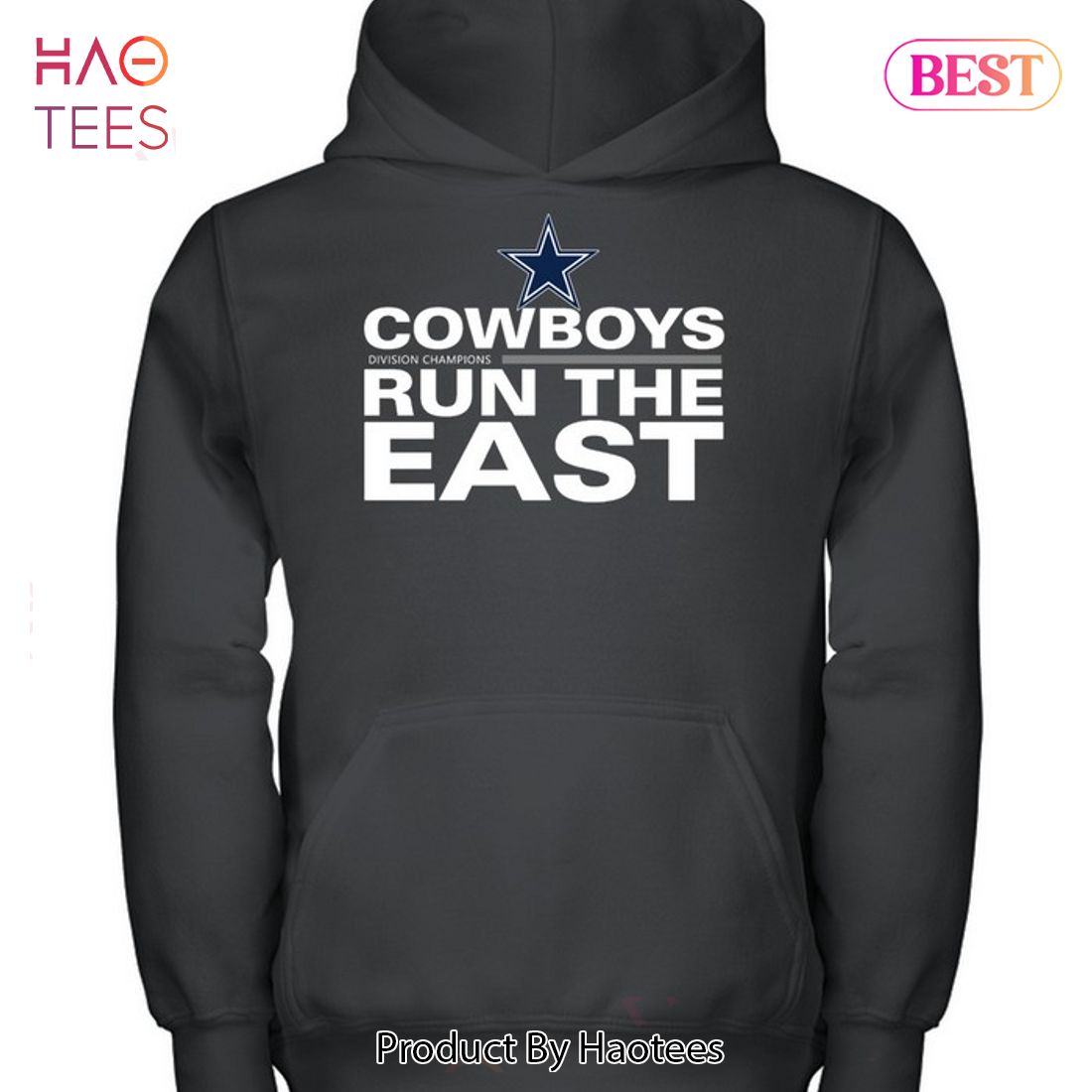 cowboys run the east hoodie