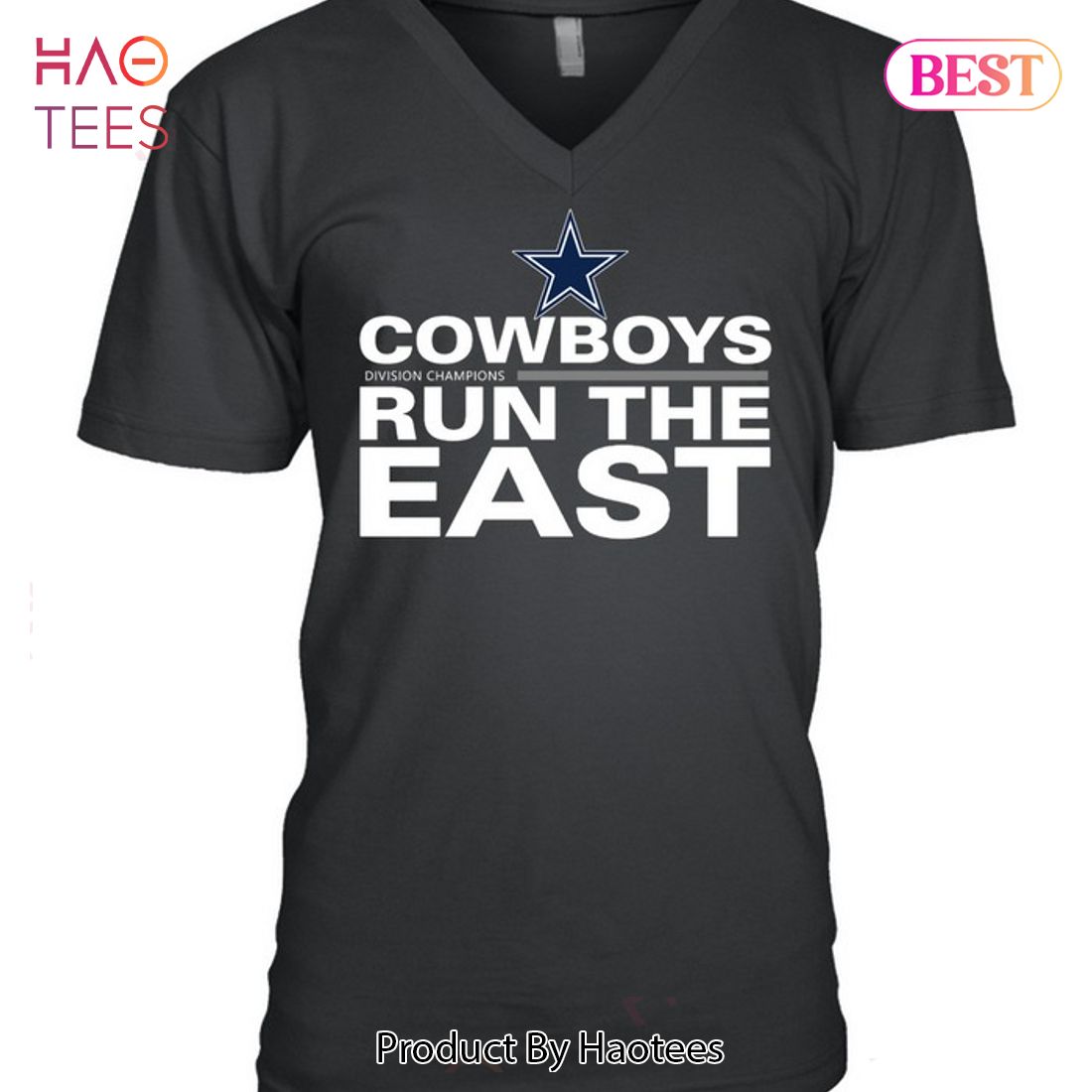 Dallas Cowboys Division Champions Run The East Unisex T-Shirt