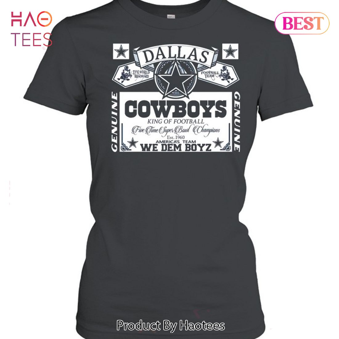 Dallas Cowboys Americas Team Game Football Day T-Shirt S-3XL Gift Fan