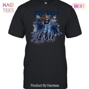 HOT TREND Dallas Cowboys Girl Unisex T-Shirt