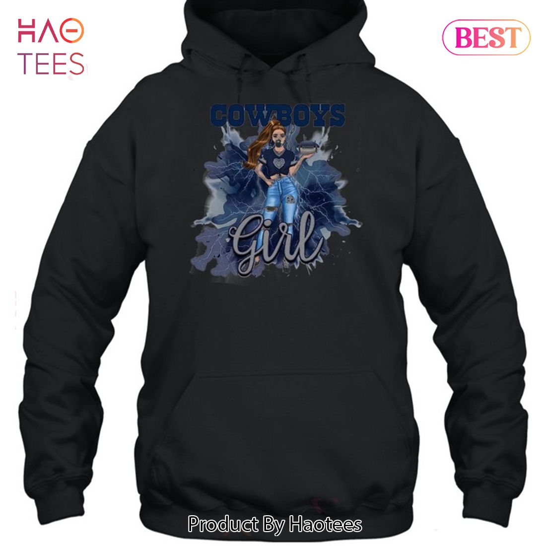 HOT TREND Dallas Cowboys Girl Unisex T-Shirt HOT TREND Dallas Cowboys Girl Unisex T-Shirt