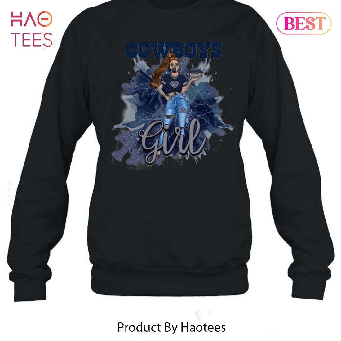 HOT TREND Dallas Cowboys Girl Unisex T-Shirt HOT TREND Dallas Cowboys Girl Unisex T-Shirt