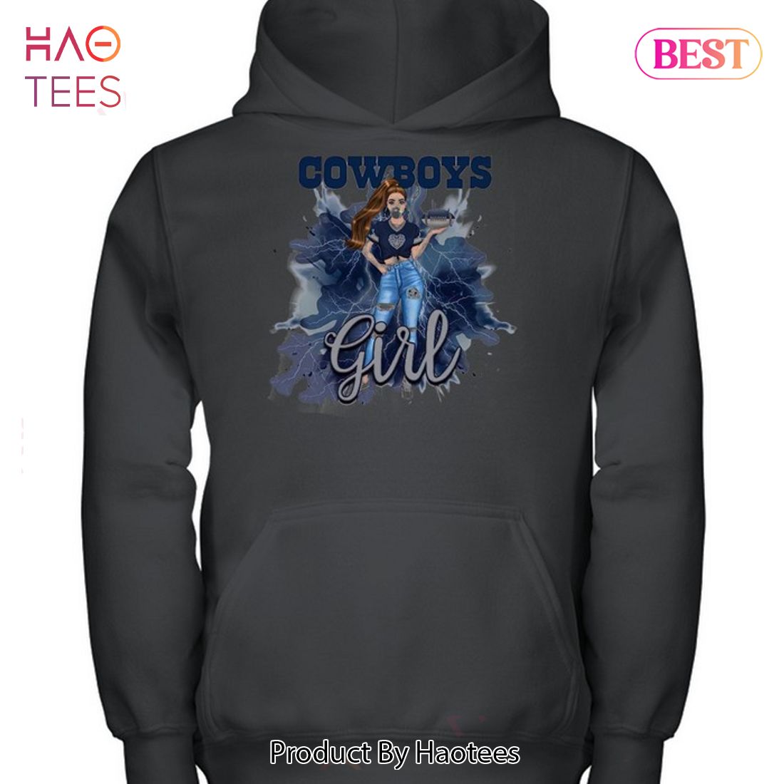 HOT TREND Dallas Cowboys Girl Unisex T-Shirt HOT TREND Dallas Cowboys Girl Unisex T-Shirt