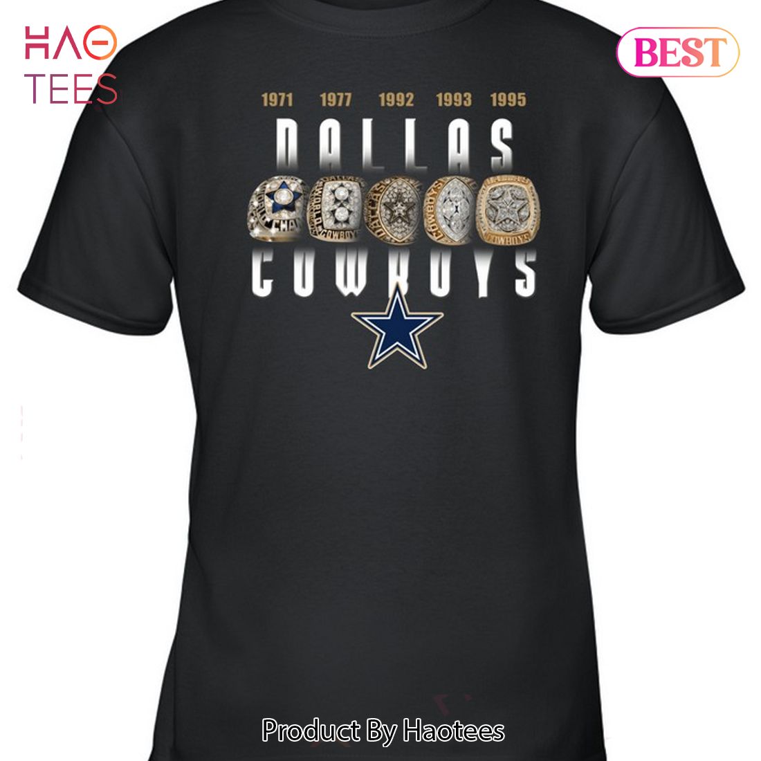 1992 Vintage Dallas Cowboys T-Shirt