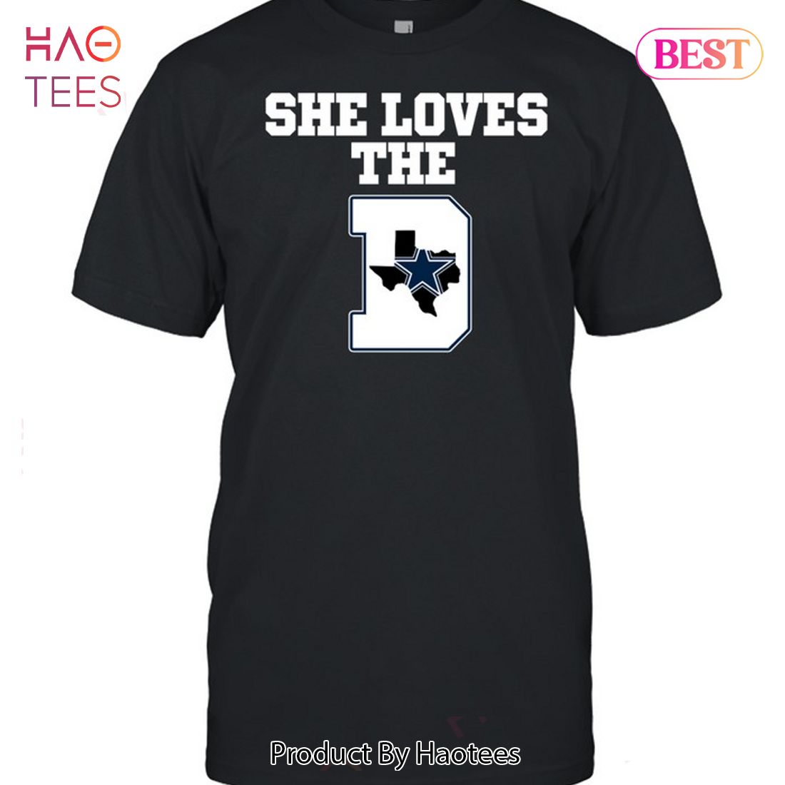 Dallas Cowboys She Loves The D Shirt, hoodie, sweater, long sleeve