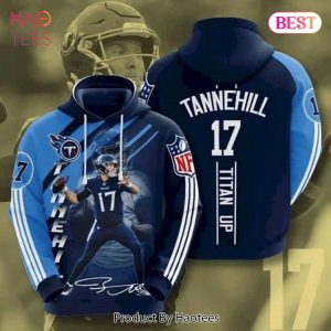 [AVAILABLE] 17 Ryan Tannehill Tennessee Titans 3D Hoodieed