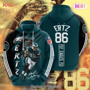 AVAILABLE 86 Ertz Philadelphia Eagles 3D Hoodie Philadelphia Eagles Christmas Gifts