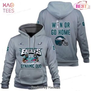 [AVAILABLE] A.j. Brown Devonta Smith Win Or Go Home Philadelphia Eagles Super Bowl Champion 2023 3D Hoodieed