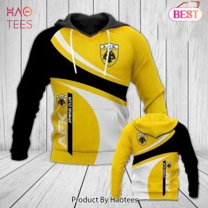 AVAILABLE Aek Athens F.c logoing 3D hoodie