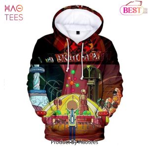 AVAILABLE Anatomy Park Rick And Morty 3D Hoodieed