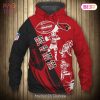 AVAILABLE Baltimore Ravens Logo Skull Skeleton 3D Hoodie