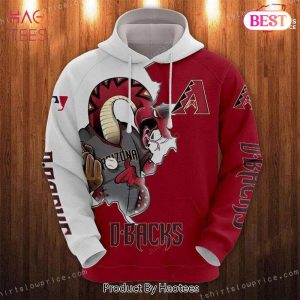 AVAILABLE Arizona Diamondbacks 3D Hoodie Zip Hoodie, MLB 3D Hoodie Zip Hoodie For Fan