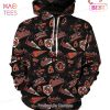 AVAILABLE Baltimore Orioles Multi Logo 3D Hoodie