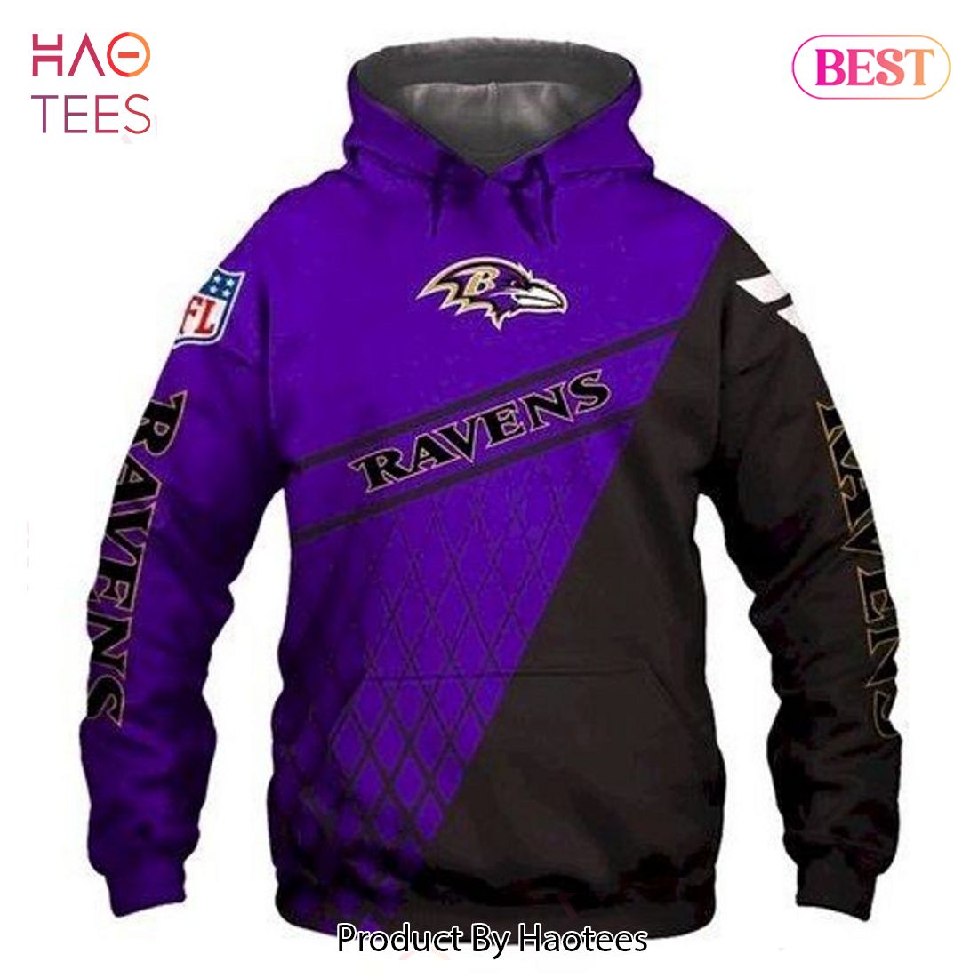 [AVAILABLE] Baltimore Ravens Teams 3D Hoodie Baltimore Ravens Fathers ...