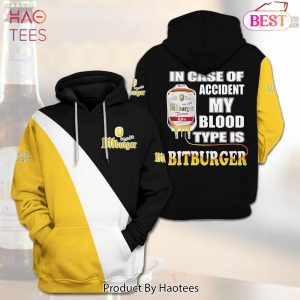 [AVAILABLE] Bitburger Beer 3D Hoodie