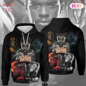 AVAILABLE Black Panther Long Live The King Signature 3D Hoodie