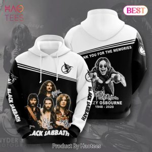 AVAILABLE Black Sabbath Ozzy Osbourne 3D Hoodie