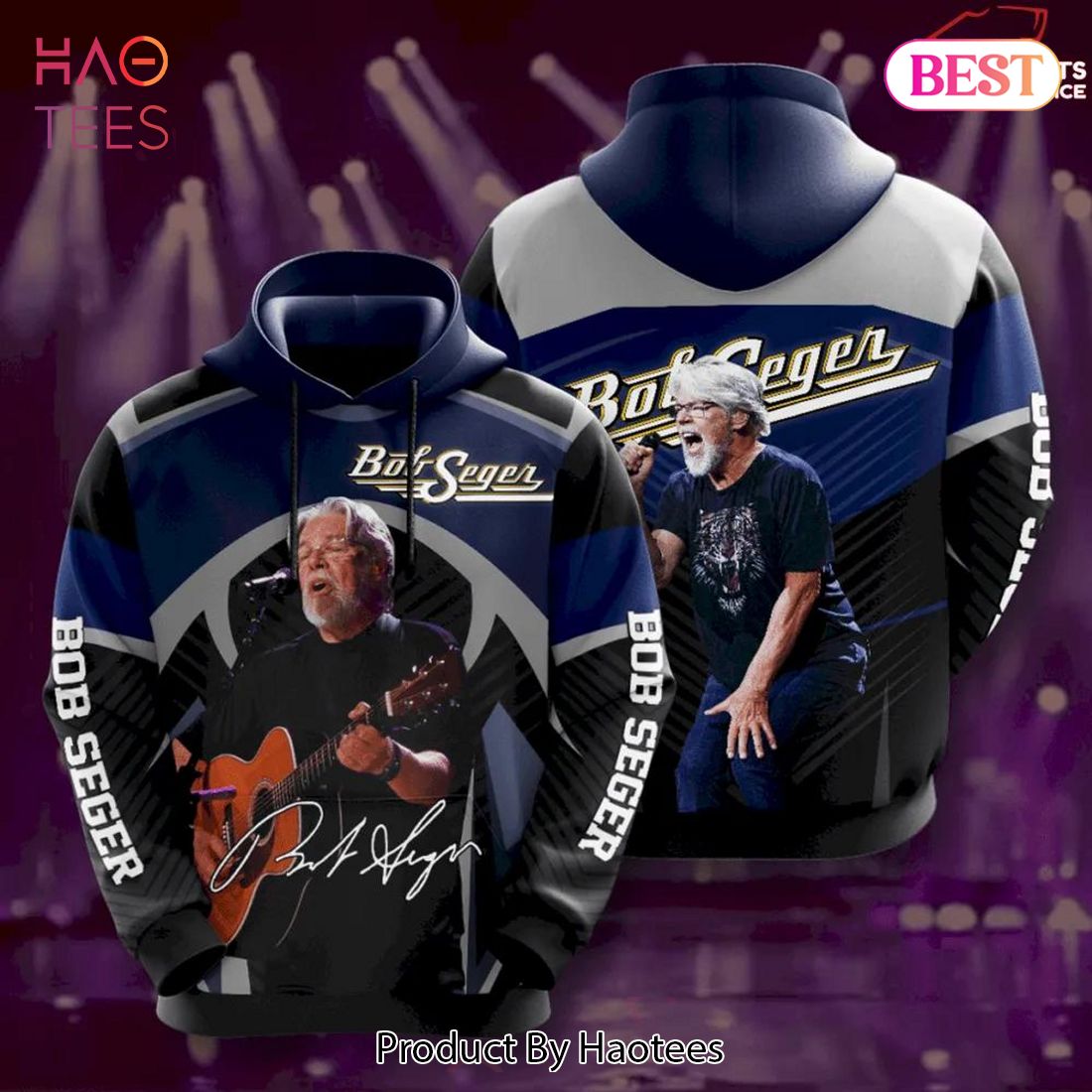 AVAILABLE Bob Seger 3D Hoodie All Full Print For Men And Women