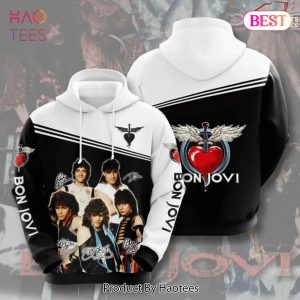 [AVAILABLE] Bon Jovi Signature 3D Hoodie