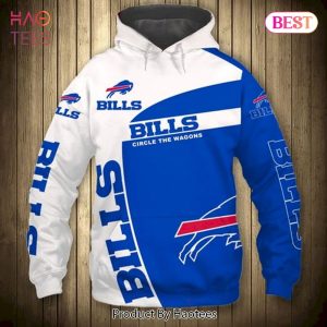 [AVAILABLE] Buffalo Bills Football Team Lovers Bill Circle The Wagons 3D Hoodie