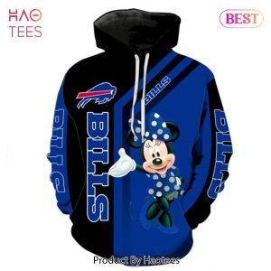 [AVAILABLE] Buffalo Bills Football Team Minnie Mouse 3D Hoodie