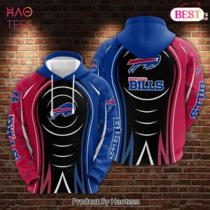 [AVAILABLE] Buffalo Bills Limited Blue Red 3D Hoodie