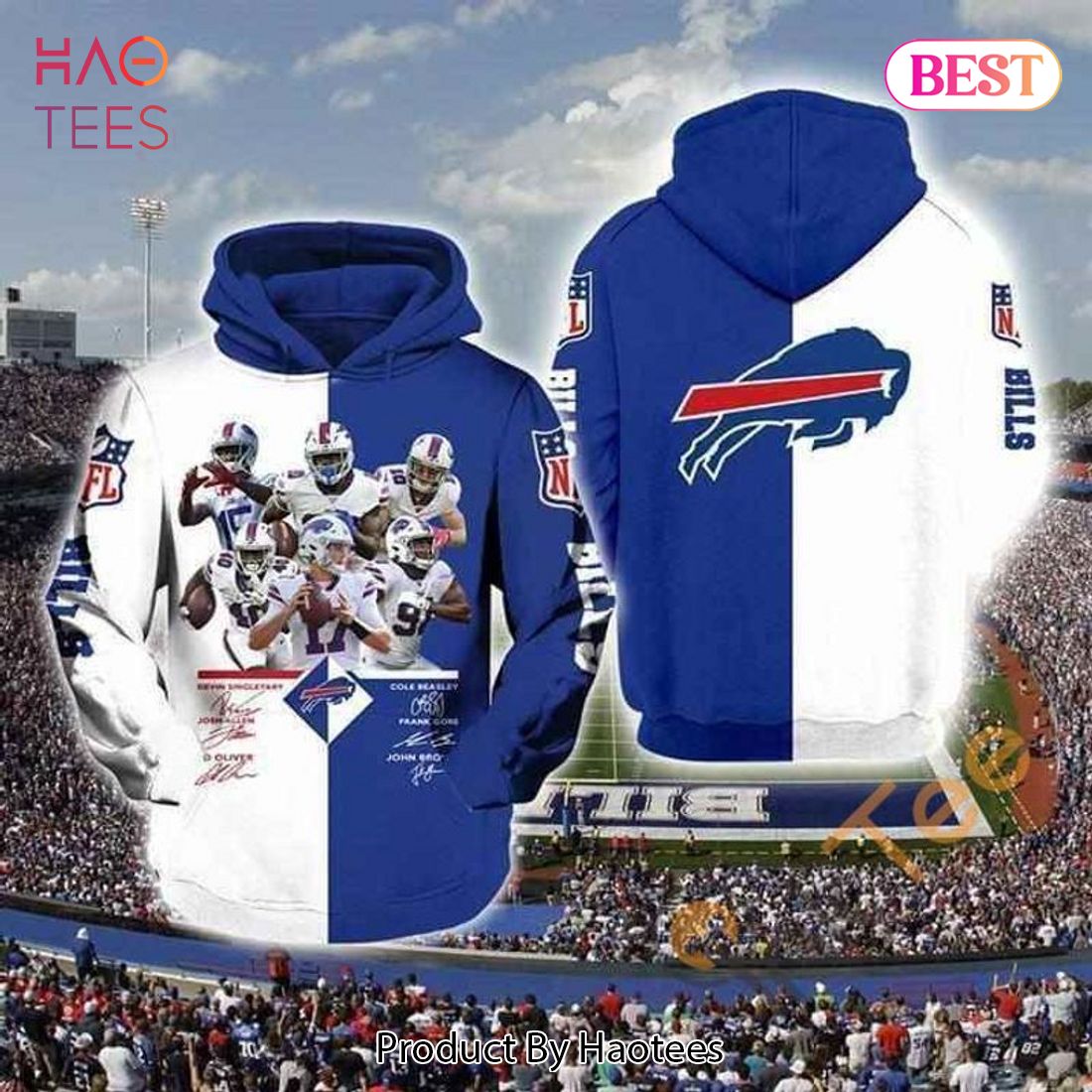 AVAILABLE Buffalo Bills Teams 3D Hoodie Buffalo Bills Gift Ideas For Him