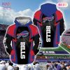NEW Baltimore Ravens Logo American Flag 3D Hoodie