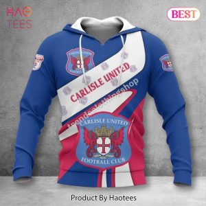 AVAILABLE Carlisle United 3D Printed Hoodie For Men Women