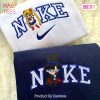 HOT TREND Lion Crown with Dates Embroidered Hoodie, Sweatshirt