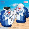 [AVAILABLE] Toronto Blue Jays MLB Team Skull 3D Hoodie For Fans