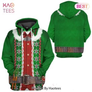 BEST 3D Christmas Elf 3D Hoodie