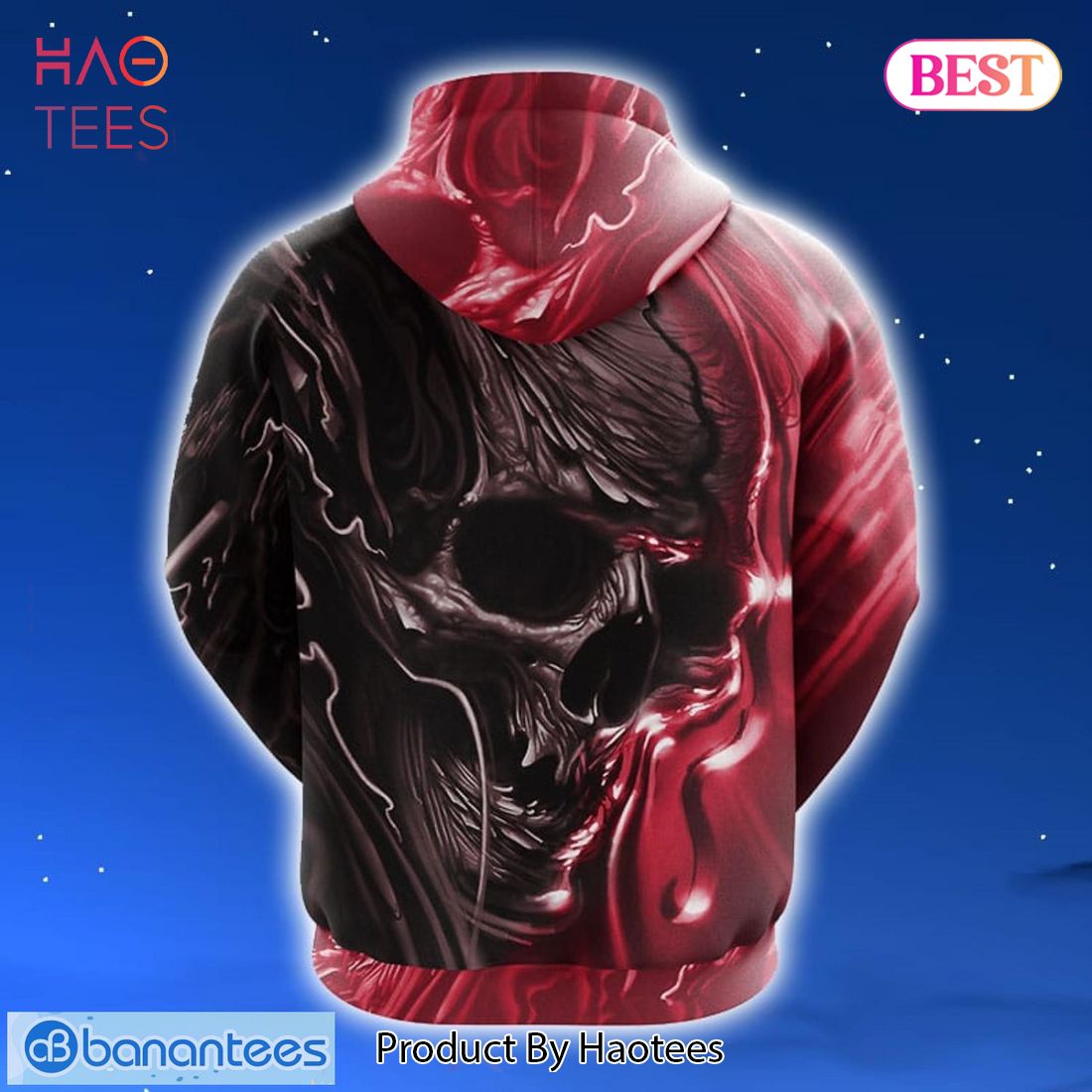 BEST Arizona Cardinals NFL Skull Red 3D Hoodie Zip Hoodie BEST Arizona Cardinals NFL Skull Red 3D Hoodie Zip Hoodie