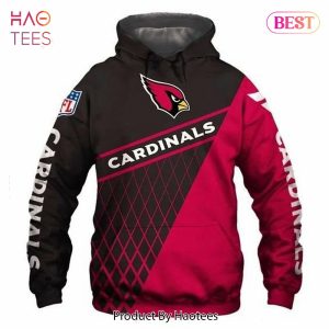 BEST Arizona Cardinals White And Red Background 02 3D Hoodie